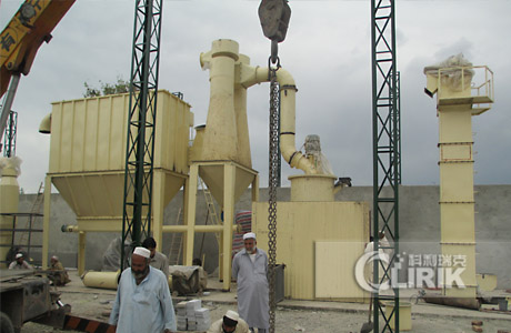 stone pulverizer production line